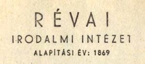 Révai Irodalmi Intézet
