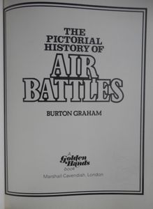 The Pictorial History of Air Battles