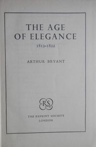 The Age of Elegance 1812–1822