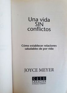 Una Vida Sin Conflictos