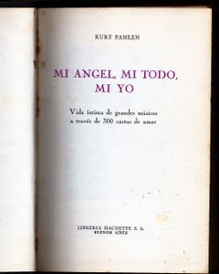 Mi Ángel, Mi Todo, Mi Yo