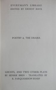Ghosts and Two Other Plays