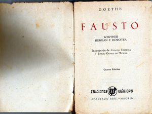 Fausto / Werther / Herman Y Dorotea