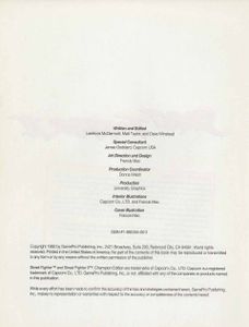 GamePro Presents The Official Street Fighter II Strategy Guide