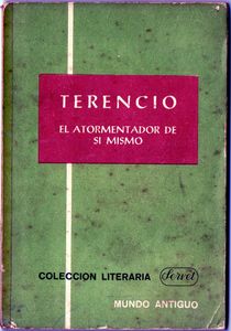 Terencio El Atormentador De Si Mismo