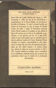 Historia Verdadera De La Conquista De La Nueva España