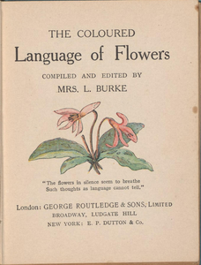 The Coloured Language of Flowers