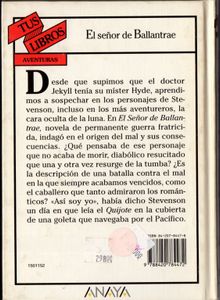El Señor De Ballantrae