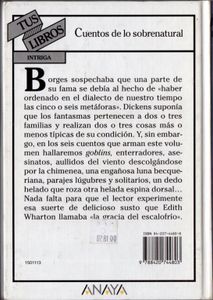 Cuentos De Lo Sobrenatural