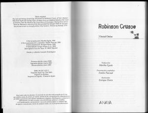 Robinson Crusoe