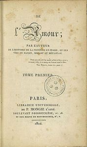 De l'amour