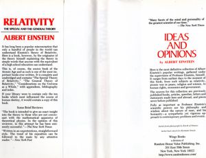 Relativity the Special and the General Theory