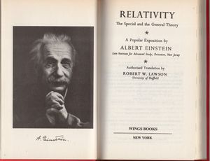 Relativity the Special and the General Theory