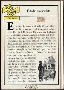Estudio En Escarlata