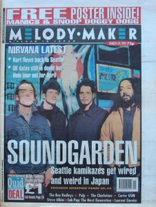 Melody Maker Vol 71 Issue 11 (March 19, 1994)