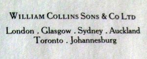 William Collins Sons & Co Ltd.