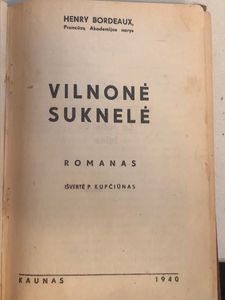 Vilnonė Suknelė