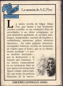 La narración de A. Gordon Pym