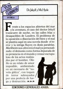 El Extraño Caso Del Dr. Jekyll Y Mr. Hyde
