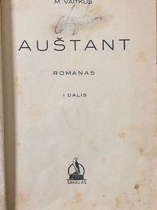 Auštant I dalis