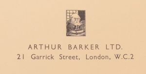 Arthur Barker Ltd.