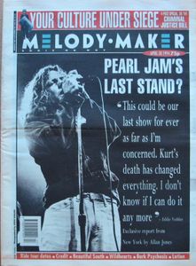 Melody Maker Vol 71 Issue 17 (April 30, 1994)