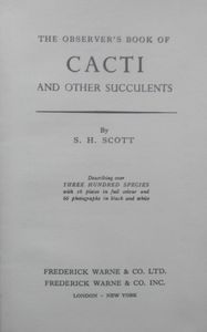 The Observer's Book of Cacti and Other Succulents