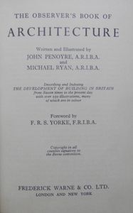 The Observer's Book of Architecture
