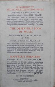 The Observer's Book of Architecture