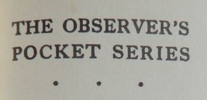 The Observer's Pocket Series