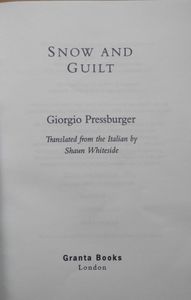 Snow & Guilt