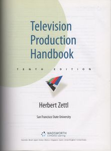 Television Production Handbook (Tenth Edition)