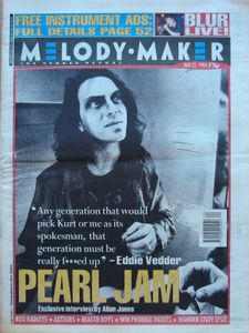 Melody Maker Vol 71 Issue 20 (May 21, 1994)
