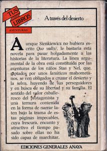 A través del desierto y de la selva