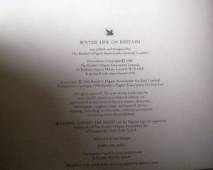 Field Guide to the Water Life of Britain