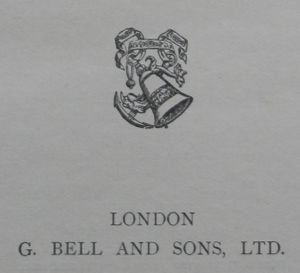 G. Bell And Sons, Ltd.