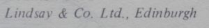 Lindsay & Co. Ltd