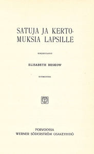 Satuja ja kertomuksia lapsille
