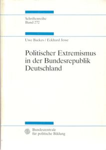 Politischer Extremismus in der Bundesrepublik Deutschland