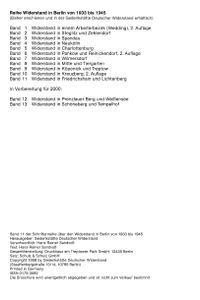 Widerstand in Friedrichshain und Lichtenberg - Widerstand 1933-1945