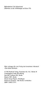 Potsdamer Straße - Sittenbilder und Geschichten