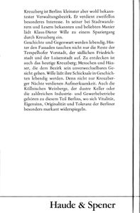 Spaziergänge in Kreuzberg