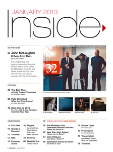 DownBeat Magazine # January 2013 Volume 80, Number 1