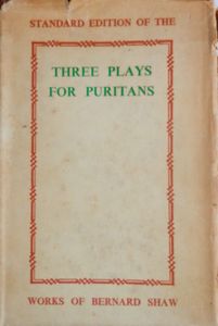 Three Plays for Puritans
