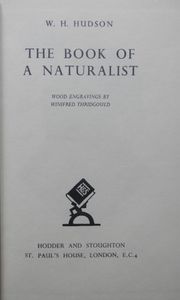 The Book of a Naturalist