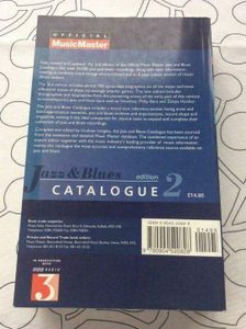 "Music Master" Jazz and Blues Catalogue - Edition 2