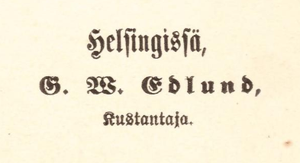 G. W. Edlund