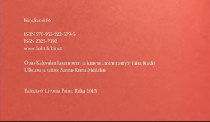 Kalevala ja opas sen lukemiseen