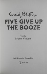 Five Give up the Booze