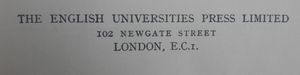 English Universities Press Ltd.